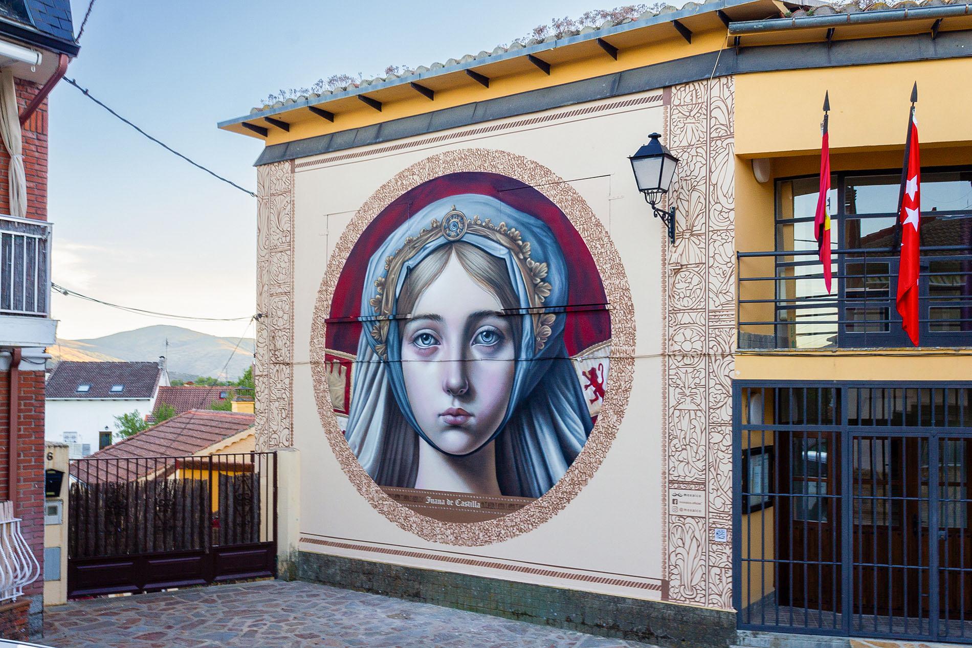 Mural Juana I de Castilla